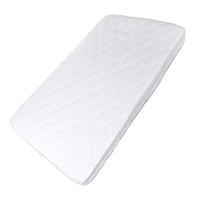 Cotton Fabric Waterproof Quilted Mattress Pad Cover With Zipper