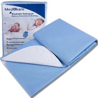 Ultra Soft Washable & Reusable 4 layer Design Waterproof Bed Pads