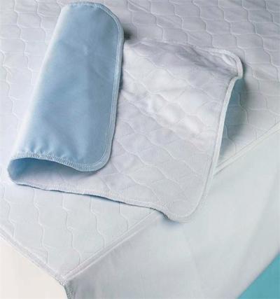 Quilted Bed Pad Washable Waterproof Underpad Sheet Protector For Incontinence