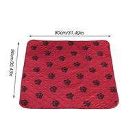 Washable and Reusable Dog Pee Pads Anti-slip Waterproof Traveling and Whelping pad
