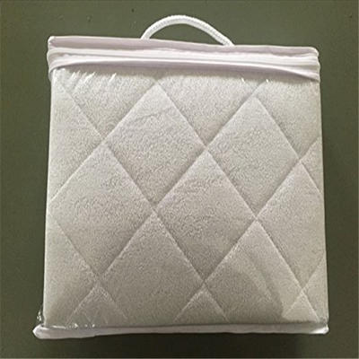 Quilted  FItted Style Bamboo Cotton Terry Mattress Protector  Cover For Baby Use