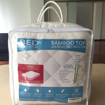Bamboo Jacquard  Air Layer  Quilted Waterproof  Mattress Cover Protector