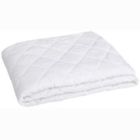 Hypoallergenic Quilted Stretch-to-Fit  Poly Cotton Hotel Mattress Pad Cover