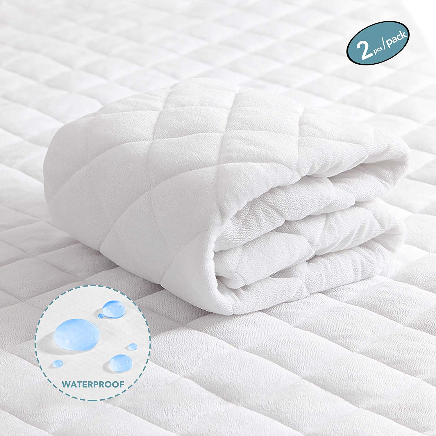 quilted cot mattress protector